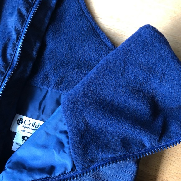 Columbia Kids Navy Bib Pants Size 8 - Picture 4 of 15